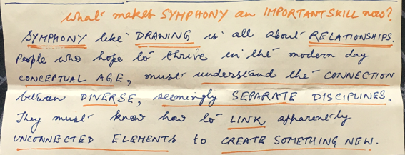 What makes SYNTHESIS more important than ANALYSIS?