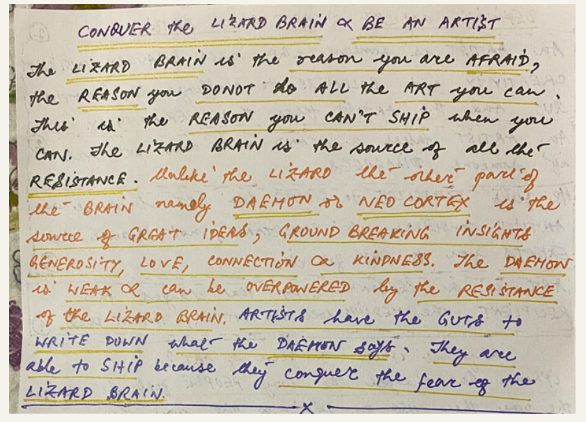 Conquer the Lizard in you