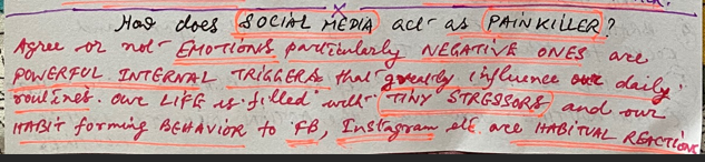 The PAIN KILLER named SOCIAL MEDIA