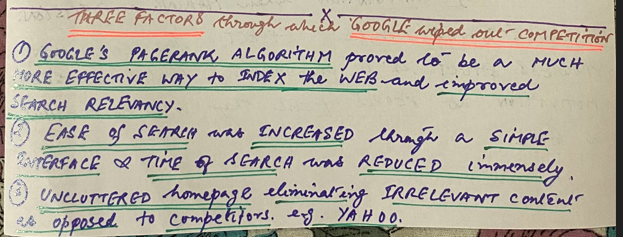 Three Reasons WHY Google Search Stands Out