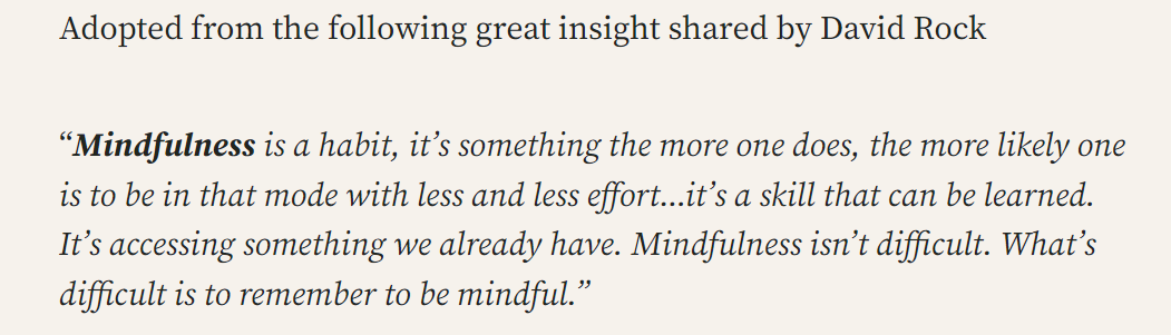 Why Mindfulness is a huge challenge?