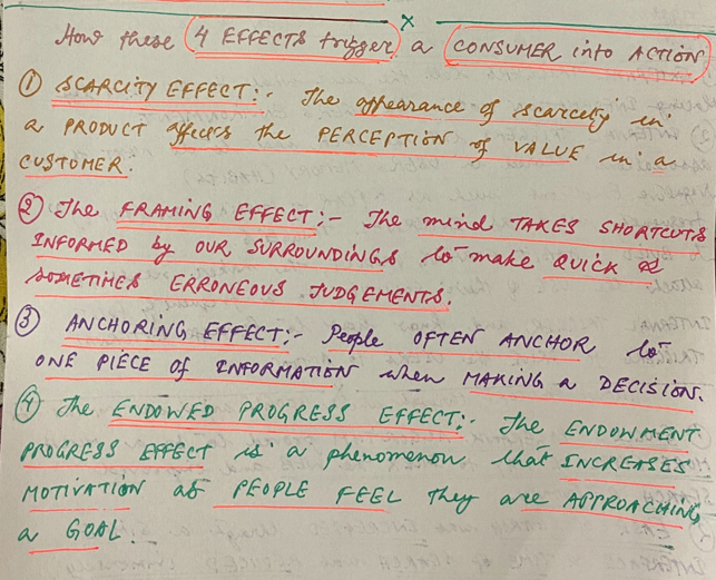 FOUR TRIGGERS to HOOK CONSUMERS