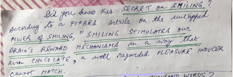 SMILE MORE for THIS REASON