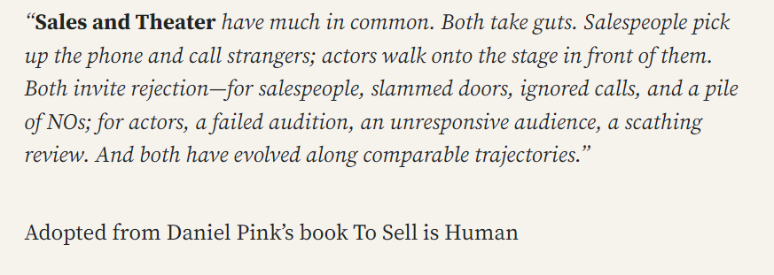 Commonalities between SALESPERSON and ARTIST