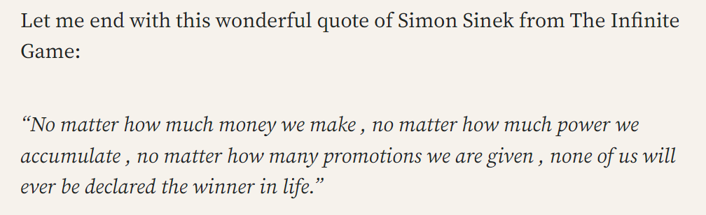 Strive to LEAVE a LEGACY behind