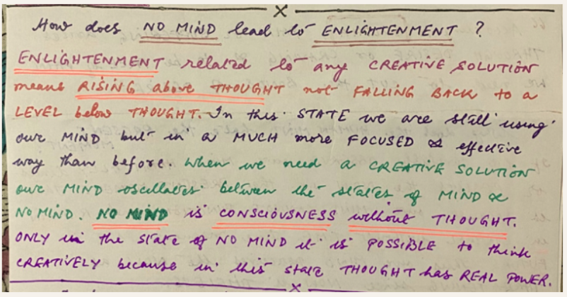 SATORI for Enlightenment