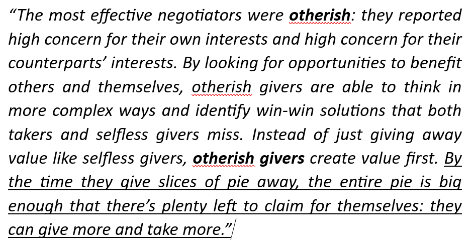 Characteristics of Most Effective Negotiators