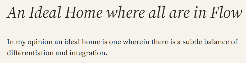 Dream Home in Full flow