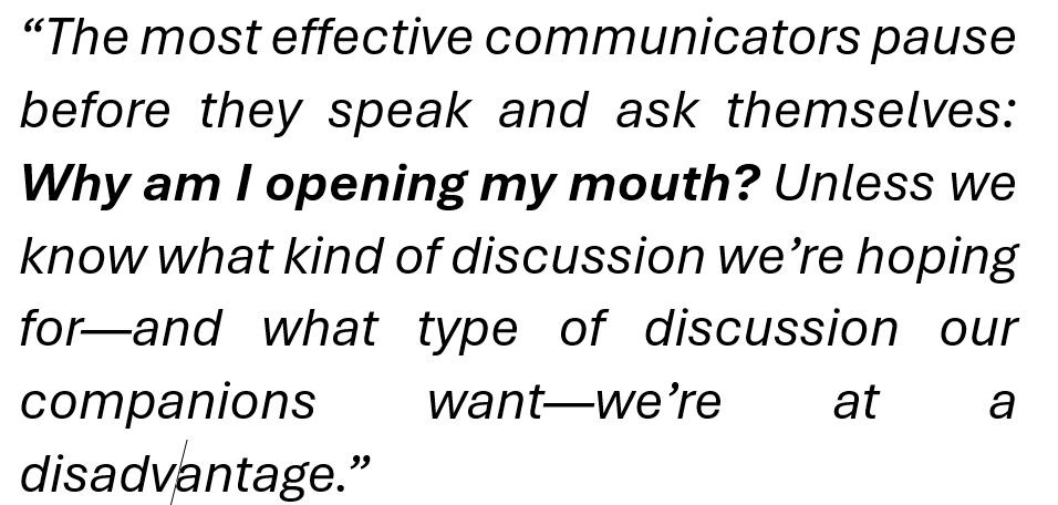 Biggest Truth on effective communicators