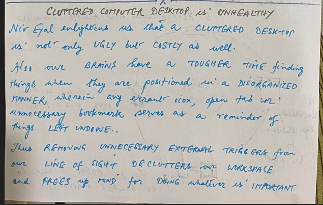 Cluttered Computer Desktop is Unhealthy