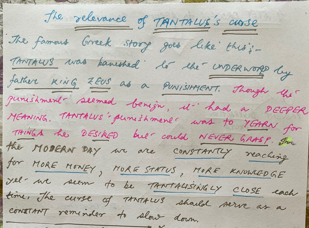 Relevance of Tantalus Curse