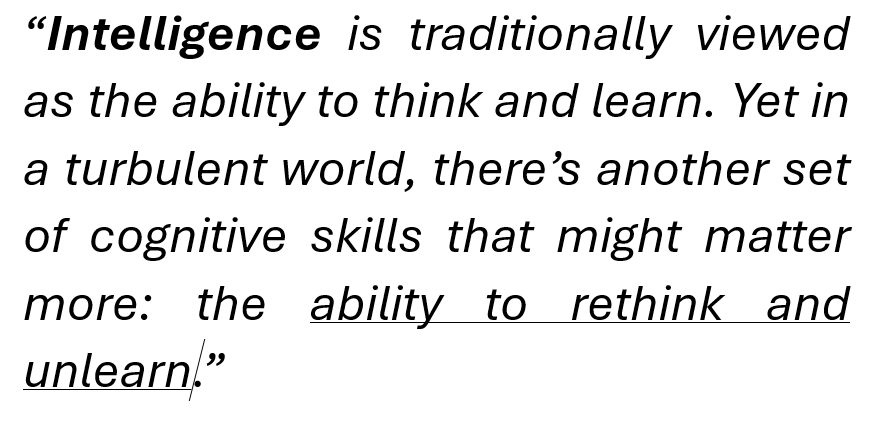 Modern avatar of intelligence