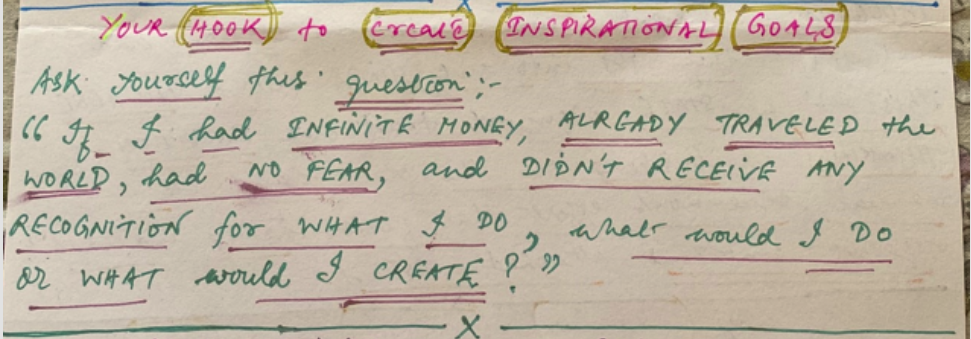 Set Inspirational Goals in Life