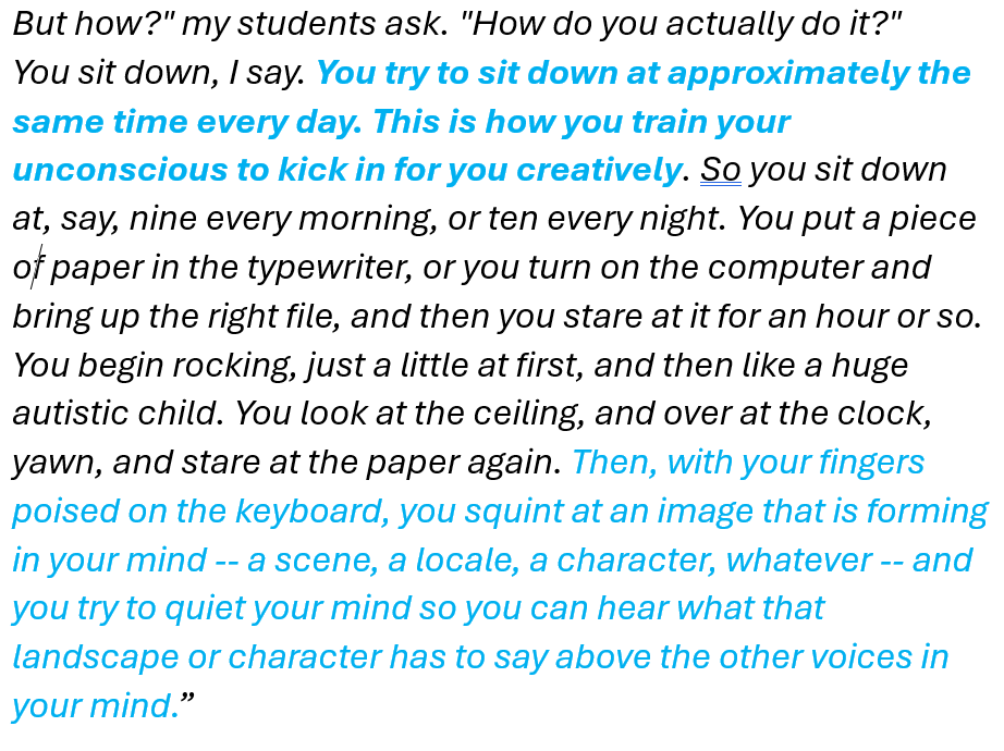 Develop a Daily Writing Habit