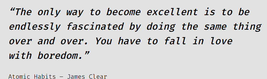 Start Loving Boredom