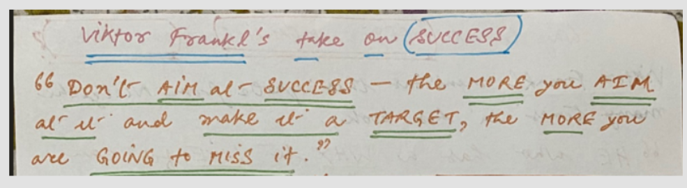 The mirage of SUCCESS