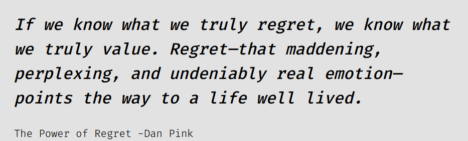 Guarding against Inaction Regrets