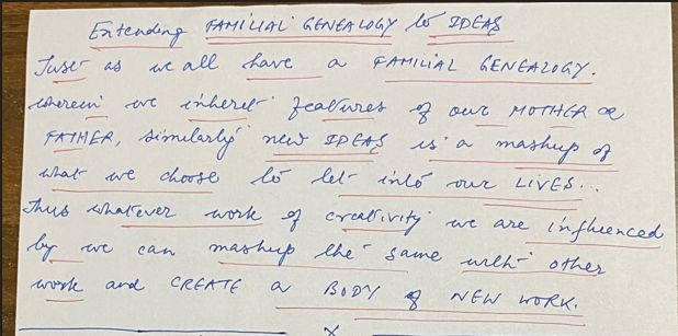 Extending Familial Genealogy to Art